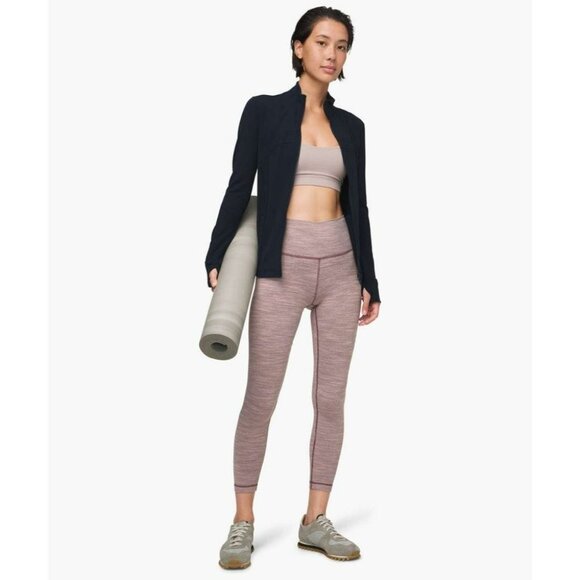 Lululemon Wee Are From Space Frosted Mulberry Wunder Under High-Rise Tight 25" 2 - Picture 14 of 14